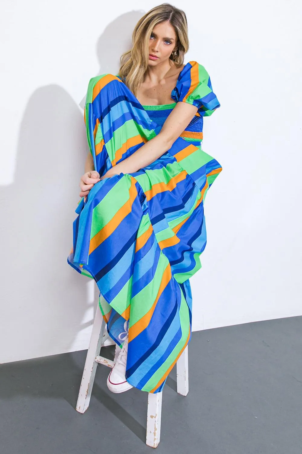 All About the Vibe Woven Maxi Dress sold by Zulily product image thumbnail 4