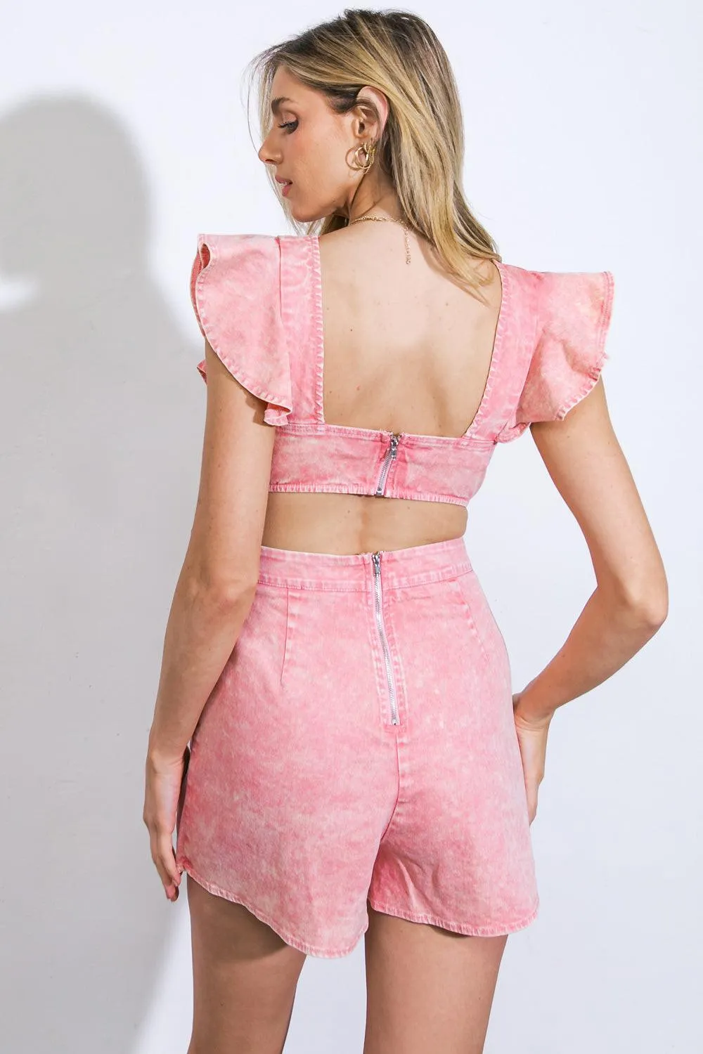 Sight of Sweetness Twill Romper sold by Zulily product image thumbnail 2