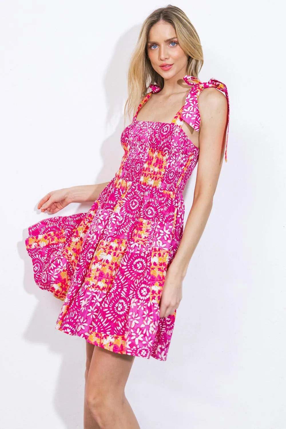 Dancing in the Sun Woven Mini Dress sold by Zulily product image thumbnail 4