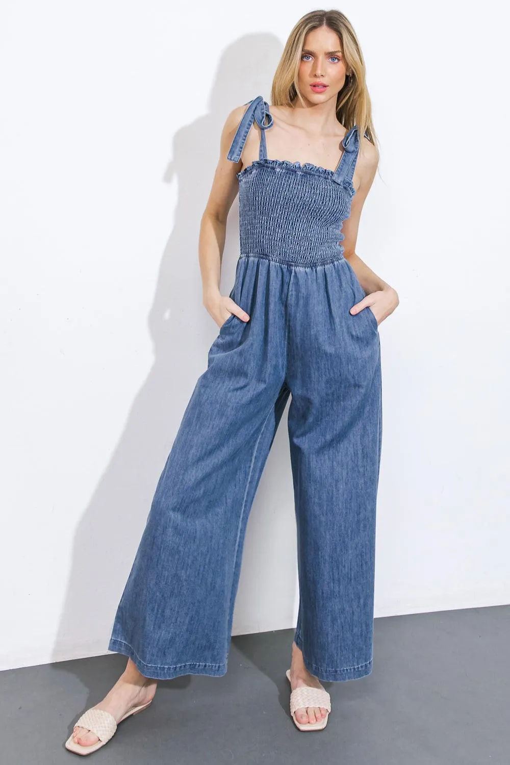 Getting it Done Denim Jumpsuit sold by Zulily product image thumbnail 3