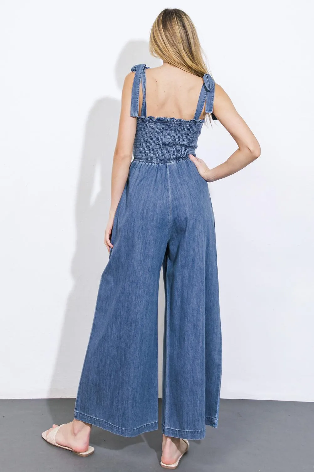 Getting it Done Denim Jumpsuit sold by Zulily product image thumbnail 4