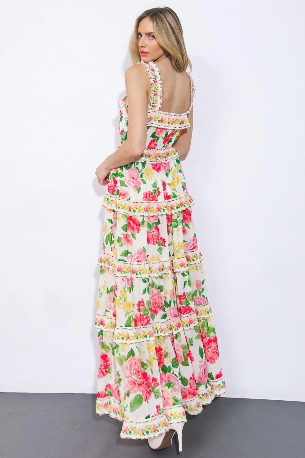 Pulling Heartstrings Woven Maxi Dress sold by Zulily product image thumbnail 2