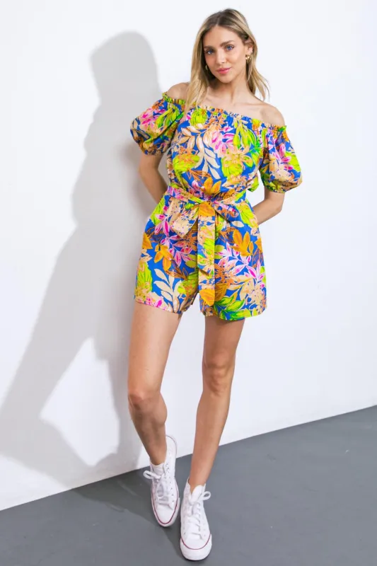 Oh So Lovely Woven Romper made by Flying Tomato