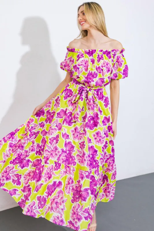 I'm in Charge Woven Midi Dress made by Flying Tomato
