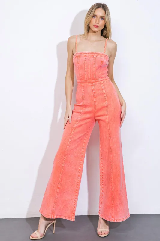 Totally Trendy Twill Jumpsuit made by Flying Tomato