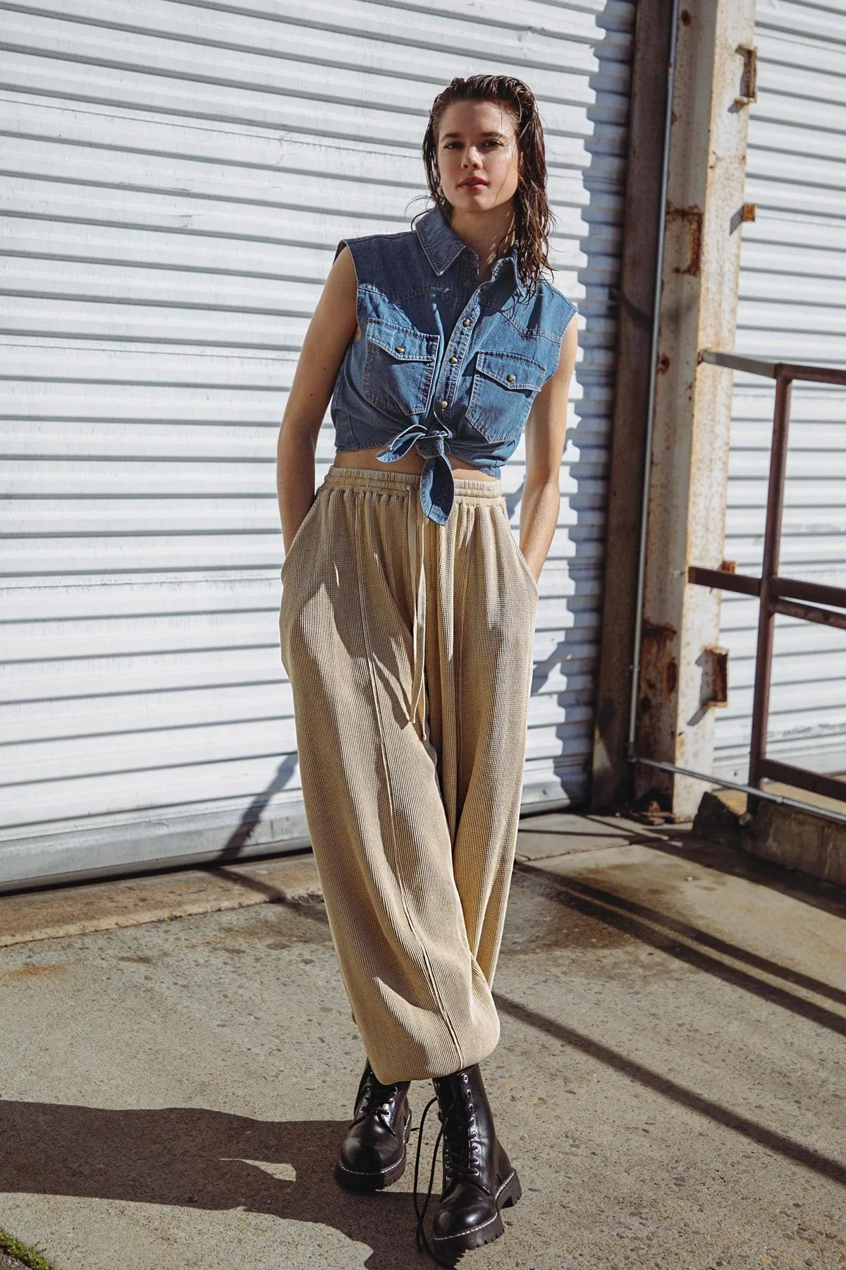A Chill Moment Jogger Pants sold by Zulily product image thumbnail 4