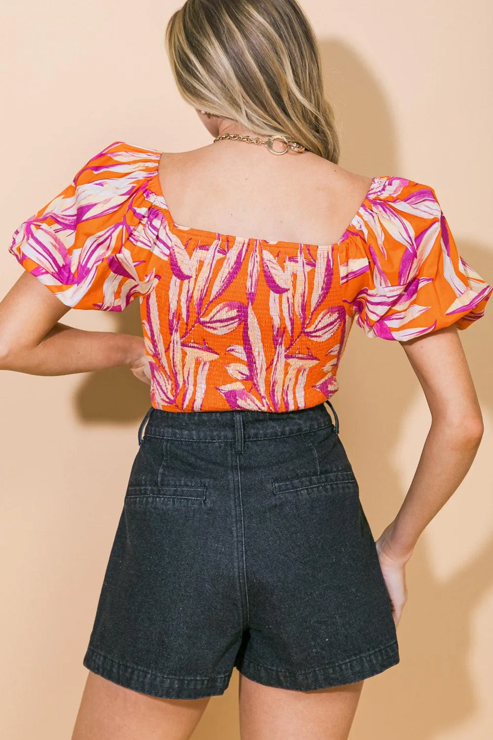 A World of Good Woven Crop Top sold by Zulily product image thumbnail 2