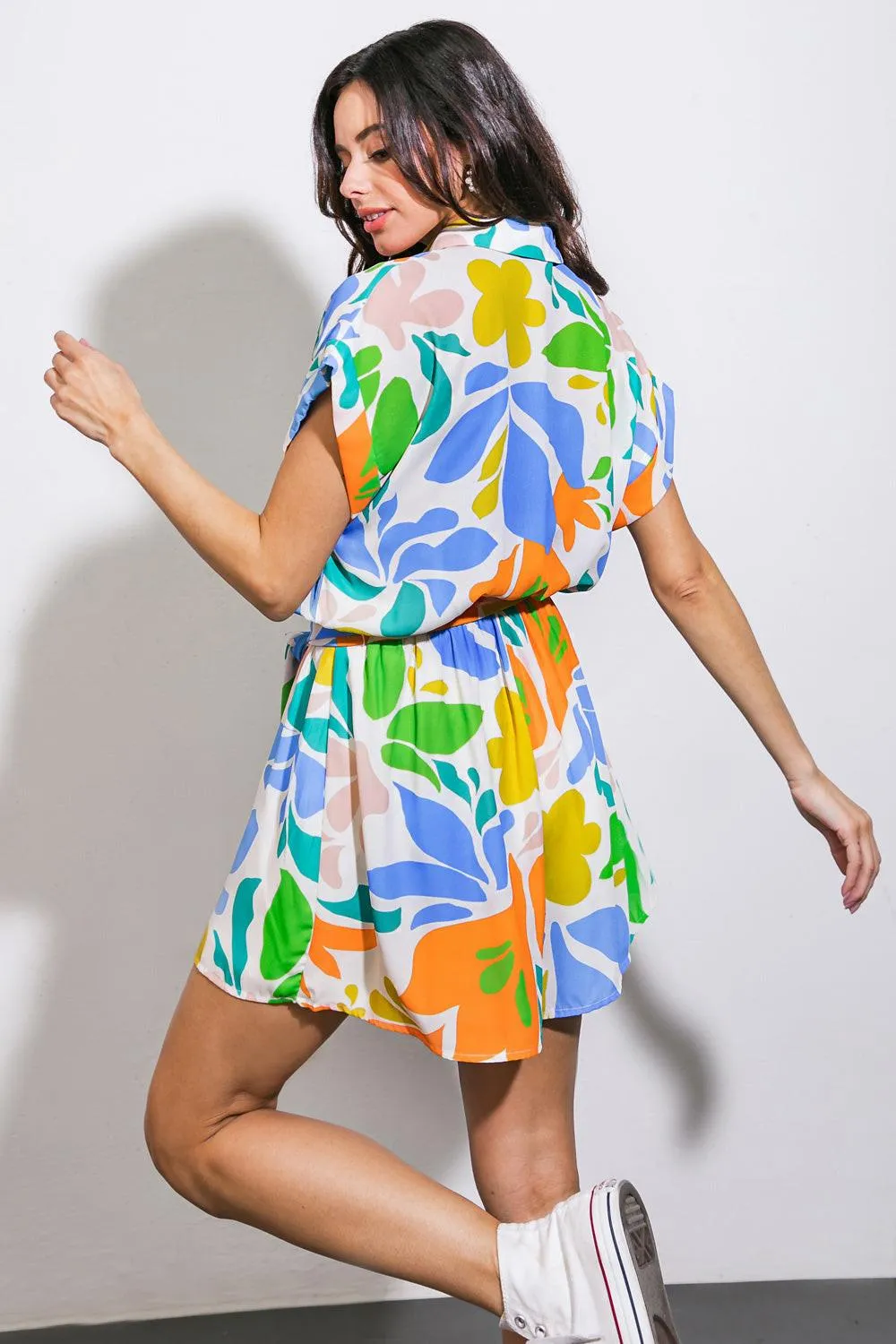 Tucked Away Woven Romper sold by Zulily product image thumbnail 2