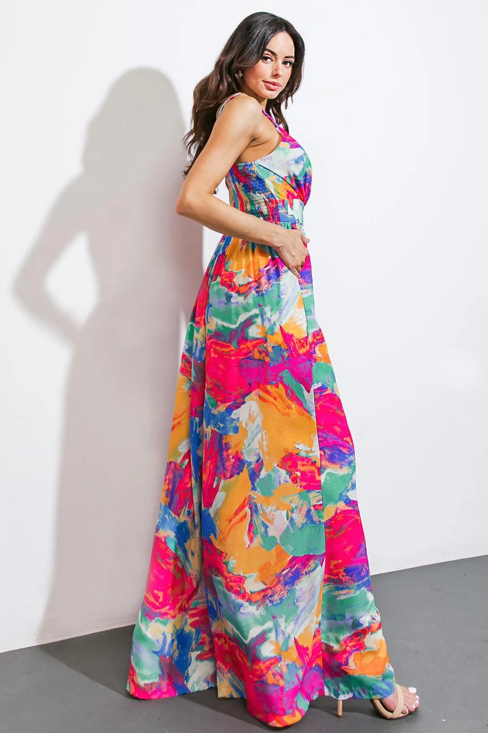 Wandering Around Woven Jumpsuit sold by Zulily product image thumbnail 5