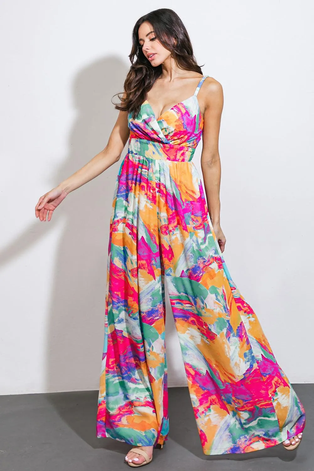 Wandering Around Woven Jumpsuit sold by Zulily product image thumbnail 4