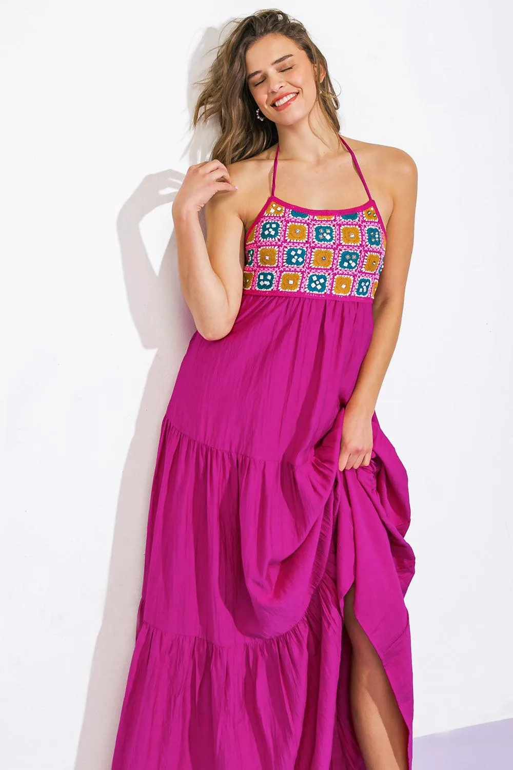 After Party Woven Midi Dress sold by Zulily product image thumbnail 5