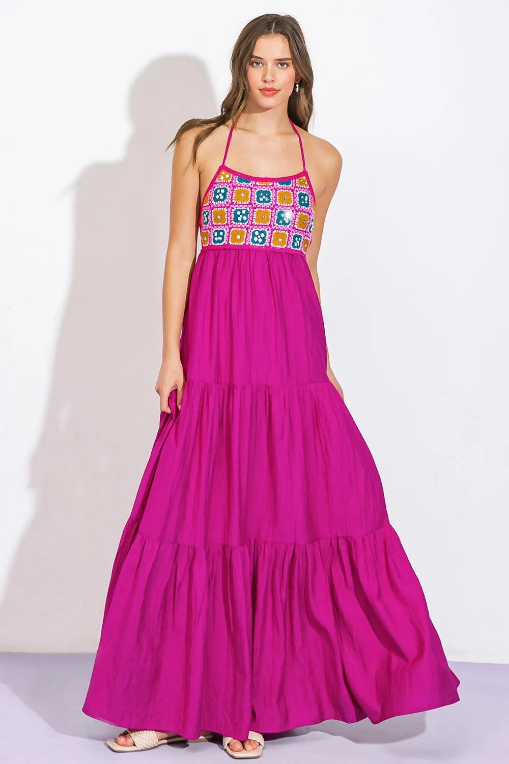 After Party Woven Midi Dress sold by Zulily product image thumbnail 3