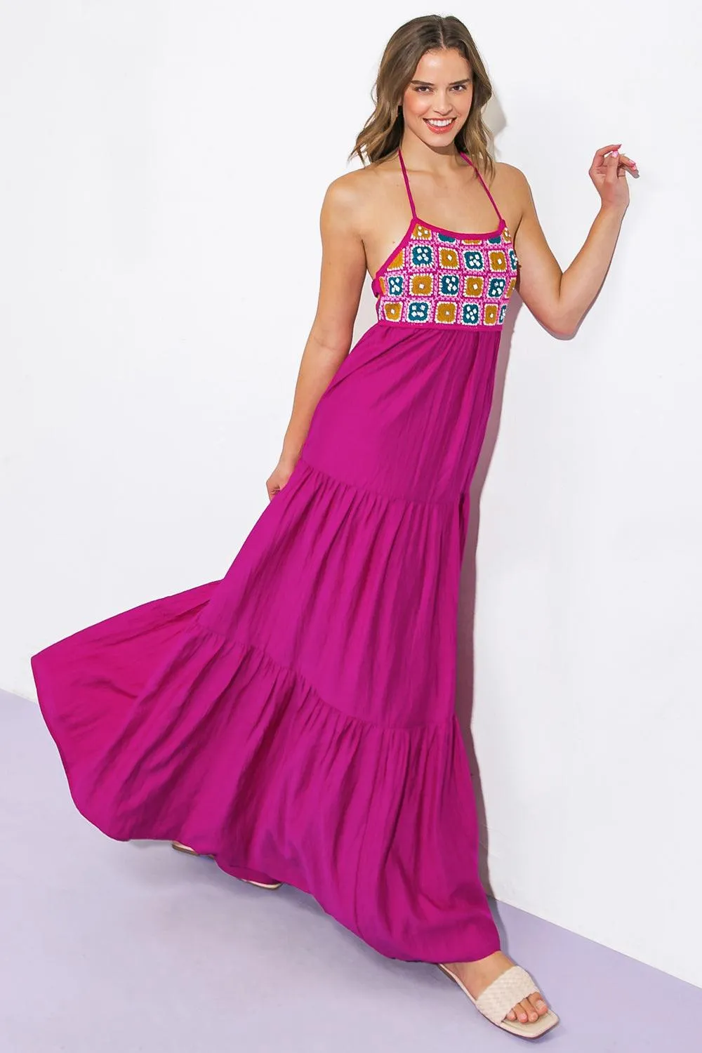 After Party Woven Midi Dress sold by Zulily product image thumbnail 4
