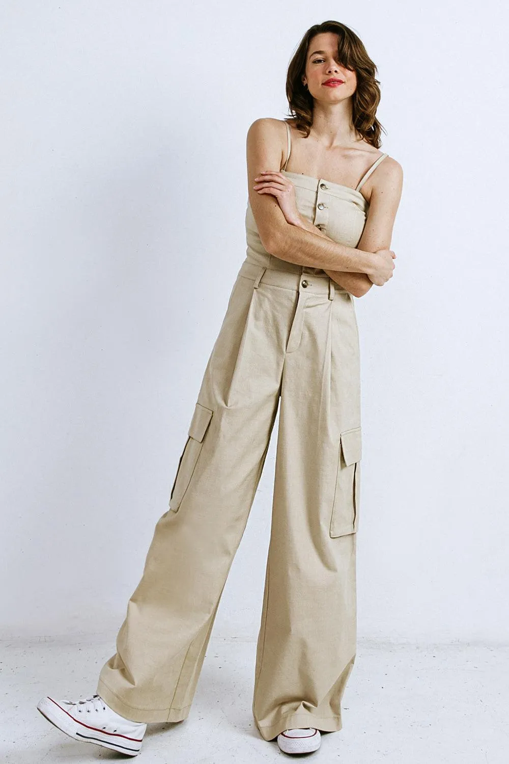 Royal Affair Woven Jumpsuit sold by Zulily product image thumbnail 3
