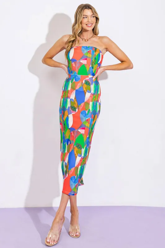 Dancing Diva Ponti Tube Dress made by Flying Tomato