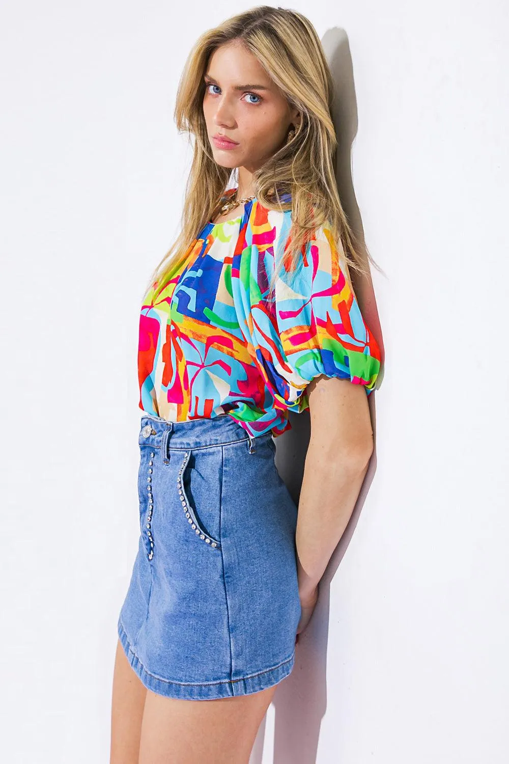 Graceful Beauty Woven Top sold by Zulily product image thumbnail 5