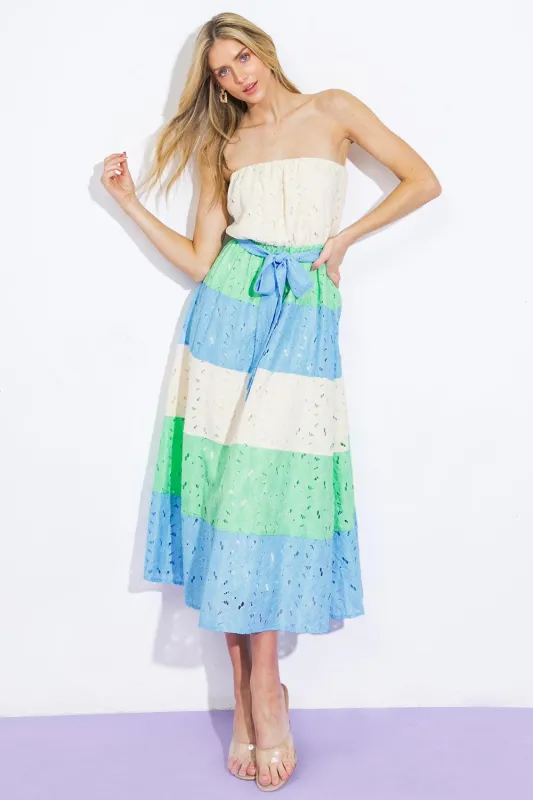 Take Me to Cabo Woven Midi Dress made by Flying Tomato