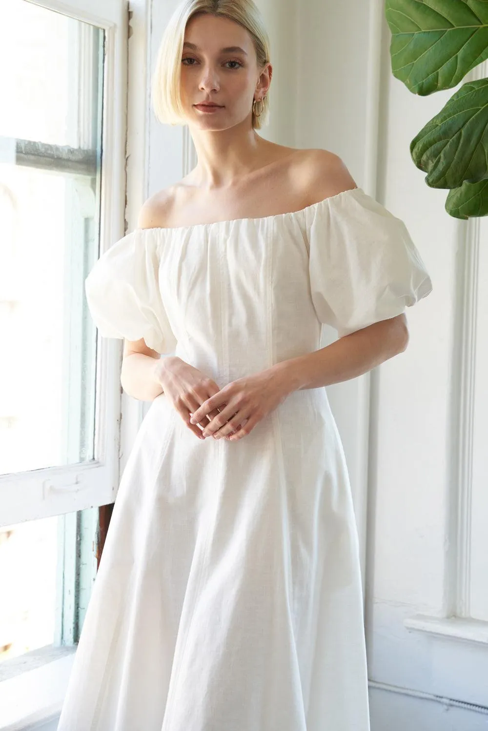 Protecting My Peace Woven Midi Dress sold by Zulily product image thumbnail 4