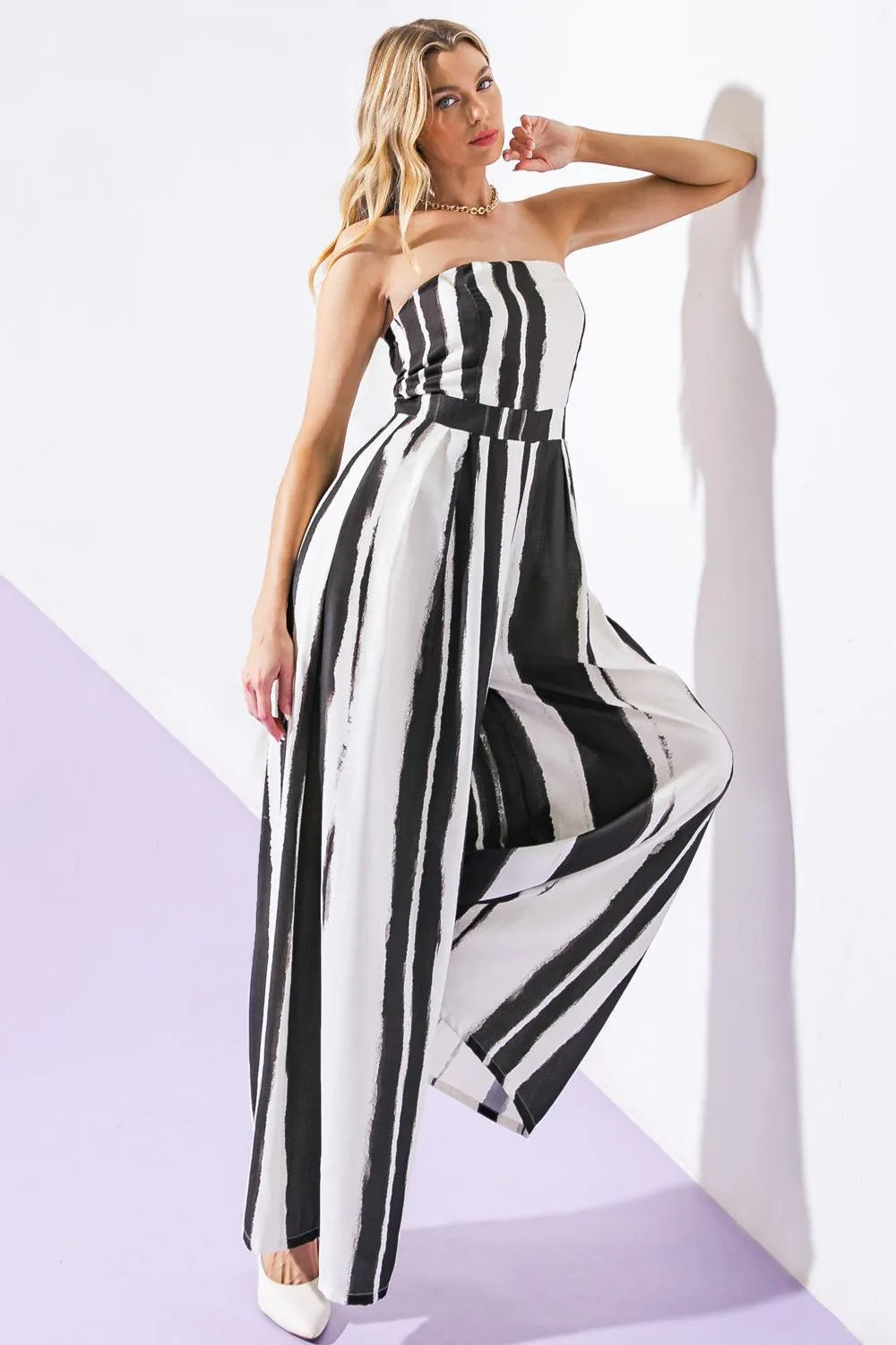 Anywhere With You Woven Jumpsuit sold by Zulily product image thumbnail 3