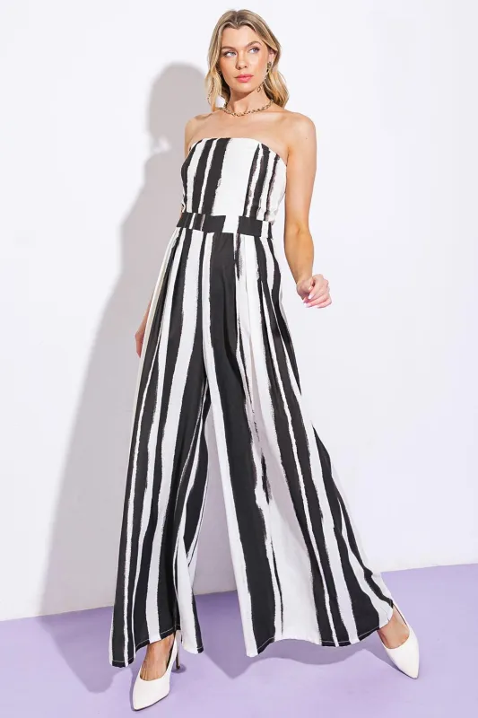 Anywhere With You Woven Jumpsuit made by Flying Tomato