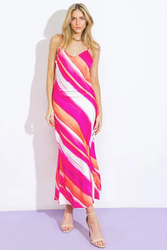 Spring Fling Woven Midi Dress made by Flying Tomato