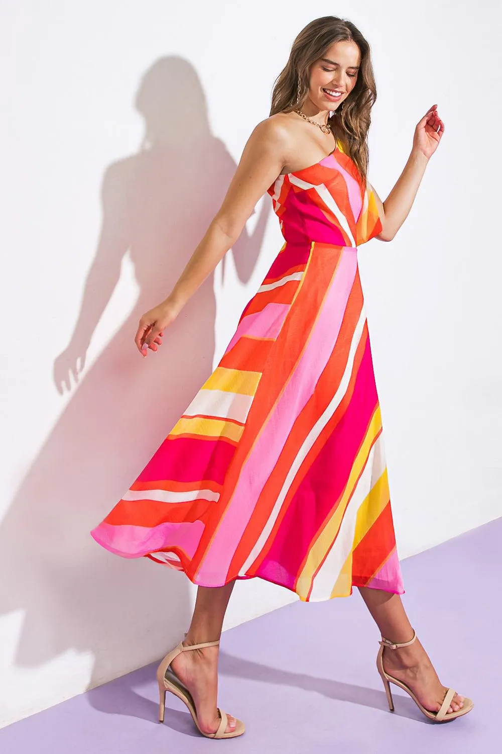 Sweeten the Day Woven Midi Dress sold by Zulily product image thumbnail 3