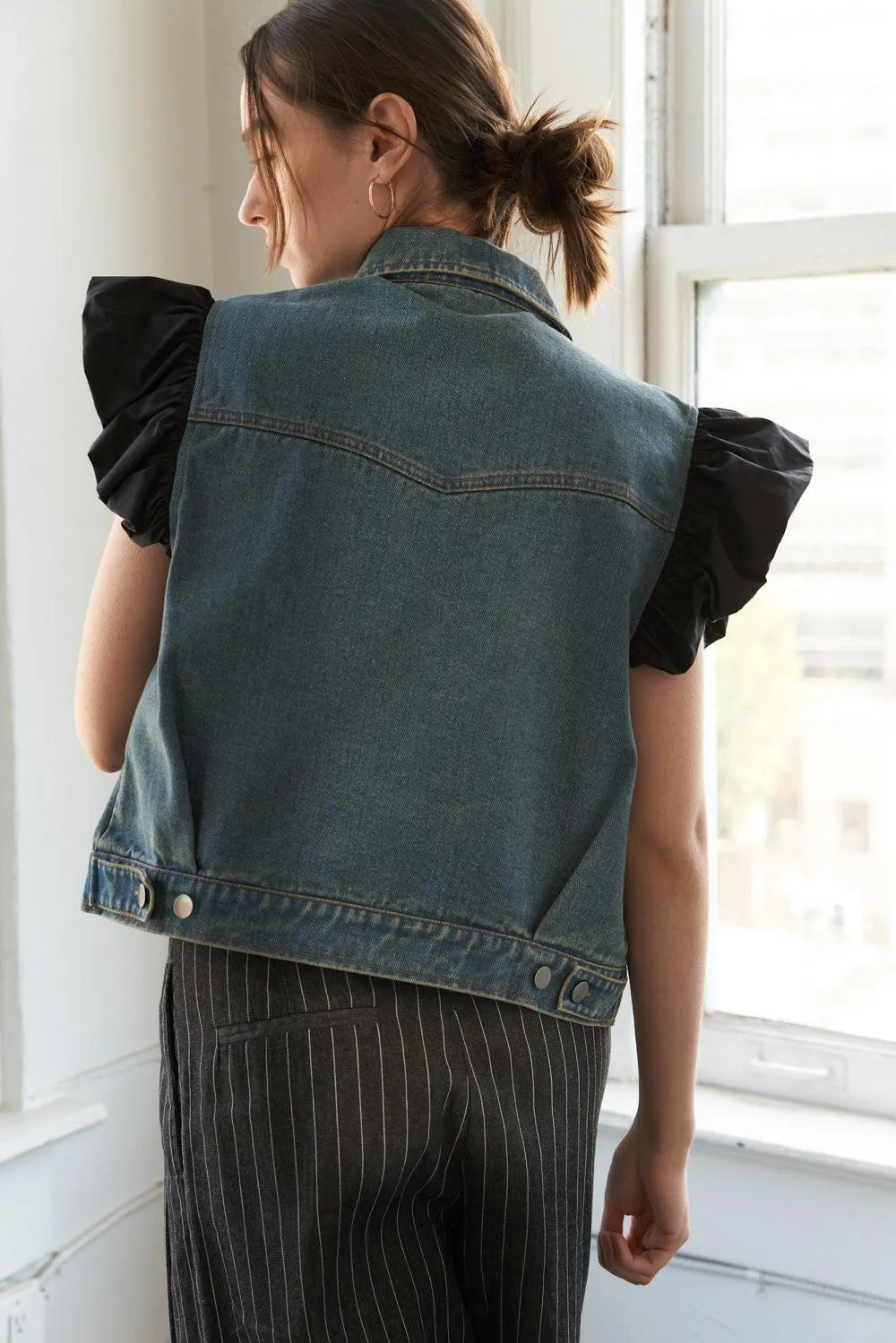 Authentic Moments Denim Vest sold by Zulily product image thumbnail 2