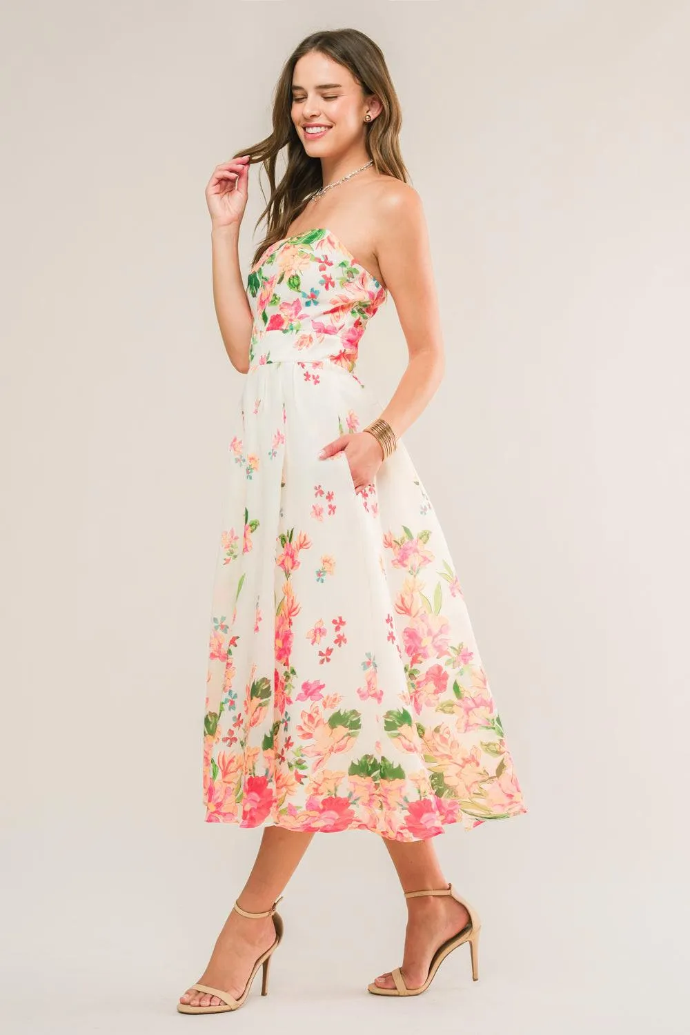Come When I Call Woven Midi Dress sold by Zulily product image thumbnail 5