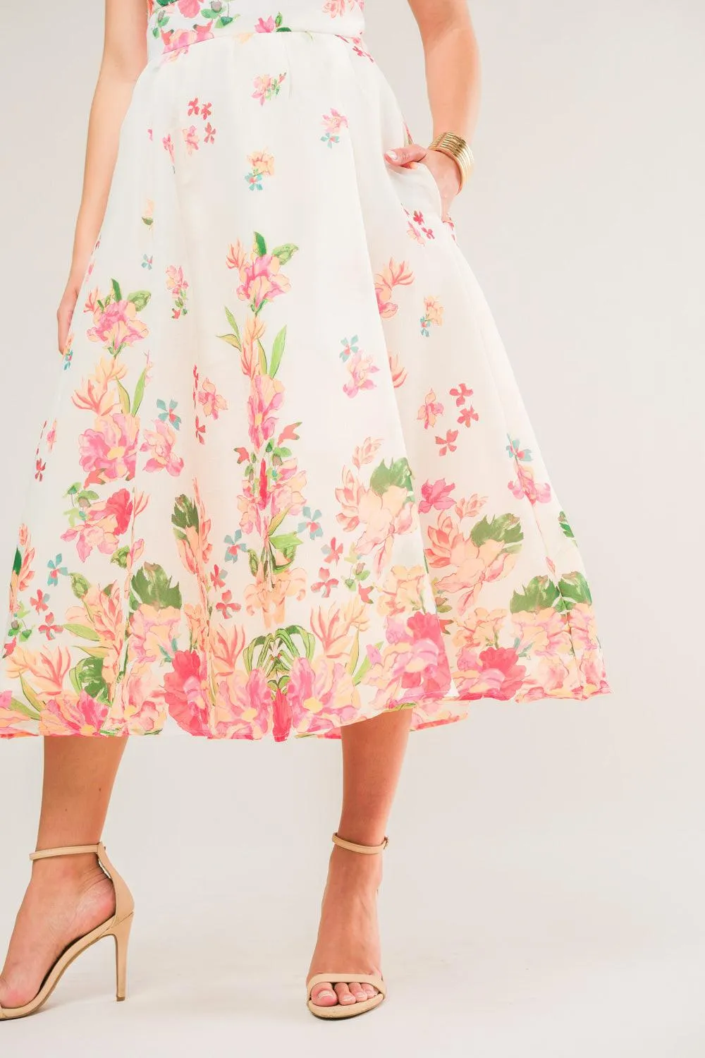 Come When I Call Woven Midi Dress sold by Zulily product image thumbnail 3