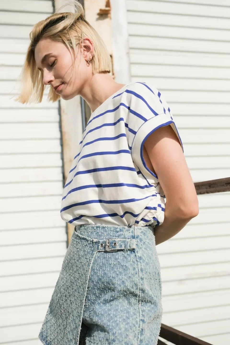 No One Prettier Denim Skort sold by Zulily product image thumbnail 5