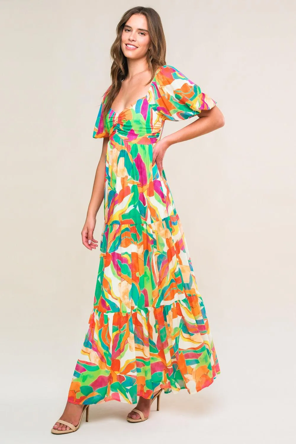Exceptional Expression Woven Maxi Dress sold by Zulily product image thumbnail 4