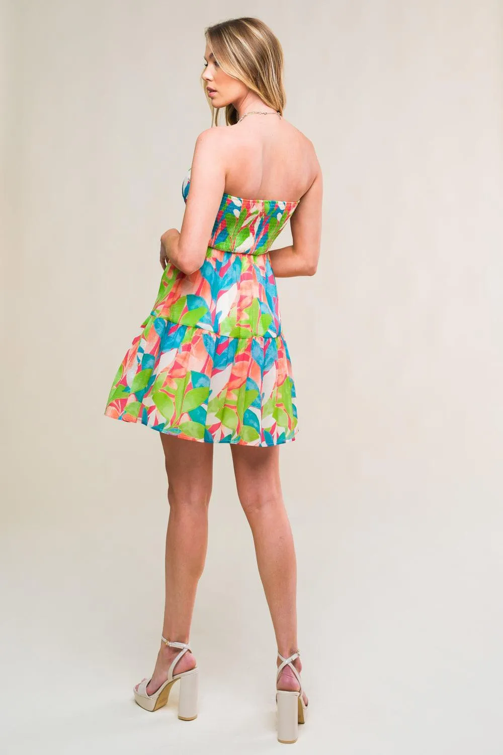 Pristine Presence Woven Mini Dress sold by Zulily product image thumbnail 3