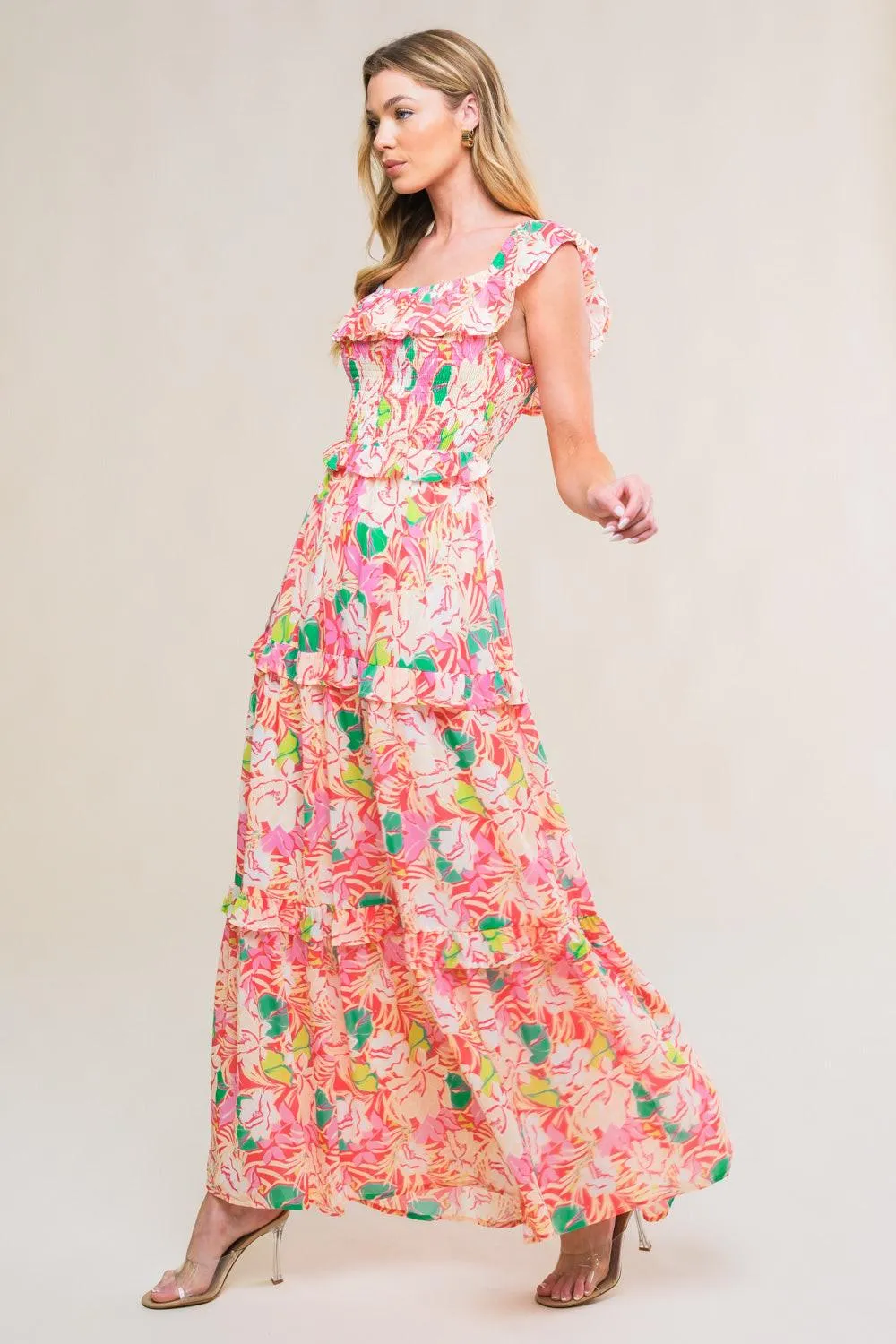Relaxed Charm Woven Midi Dress sold by Zulily product image thumbnail 4