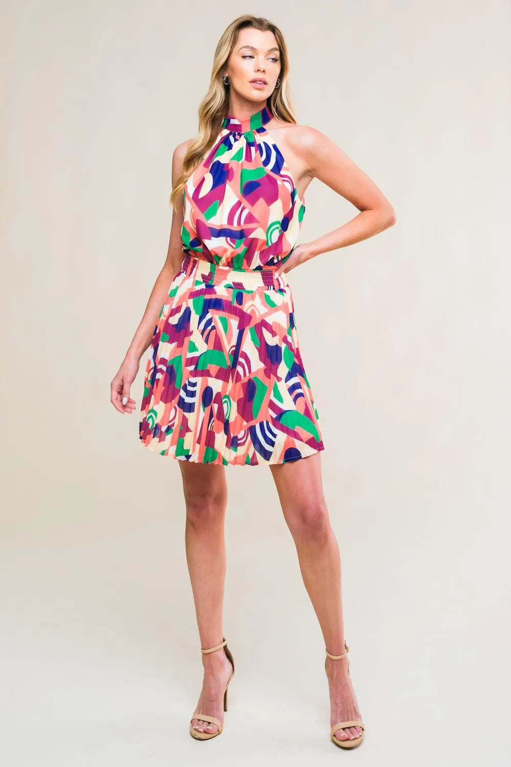 Sweetly Elevated Woven Mini Dress sold by Zulily product image thumbnail 3