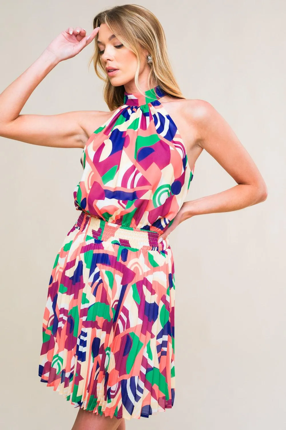 Sweetly Elevated Woven Mini Dress sold by Zulily product image thumbnail 4