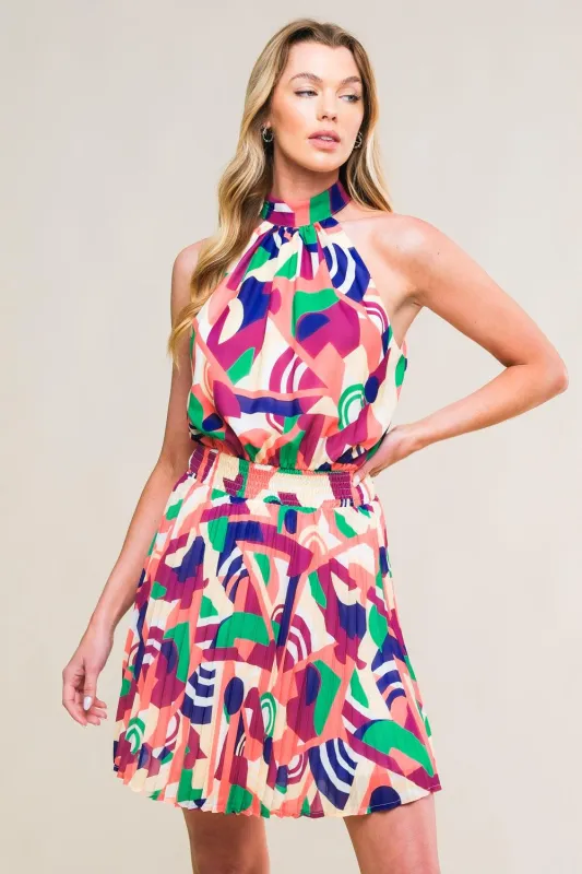 Sweetly Elevated Woven Mini Dress made by Flying Tomato