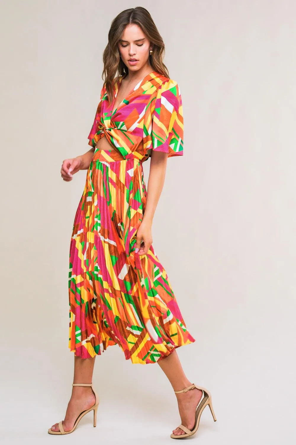 Irresistible Fun Woven Midi Dress sold by Zulily product image thumbnail 4