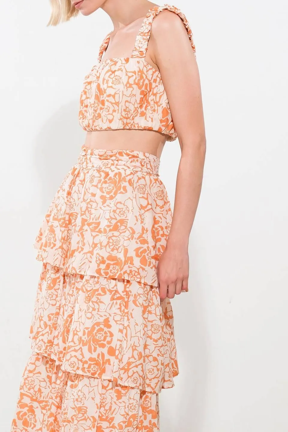 There in My Mind Woven Maxi Skirt sold by Zulily product image thumbnail 4