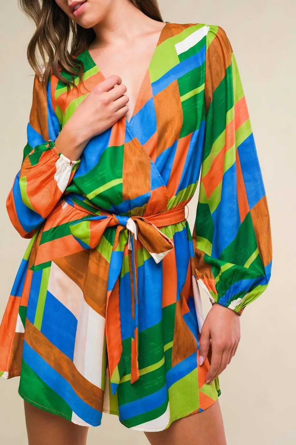 This is Your Sign Woven Romper sold by Zulily product image thumbnail 4