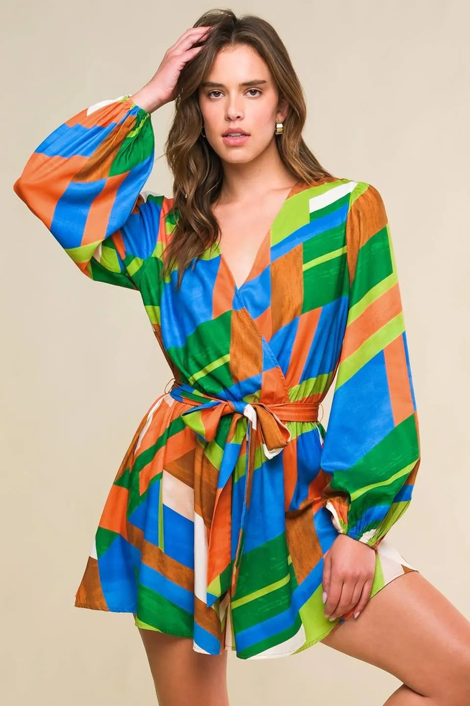 This is Your Sign Woven Romper sold by Zulily