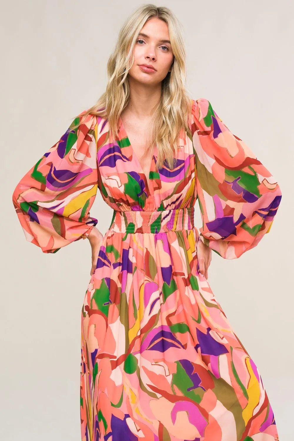 Over and Over Woven Maxi Dress sold by Zulily product image thumbnail 4
