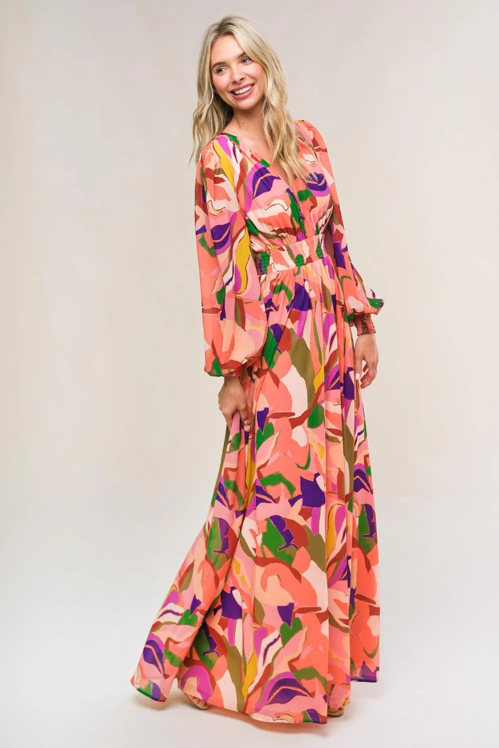 Over and Over Woven Maxi Dress sold by Zulily product image thumbnail 3