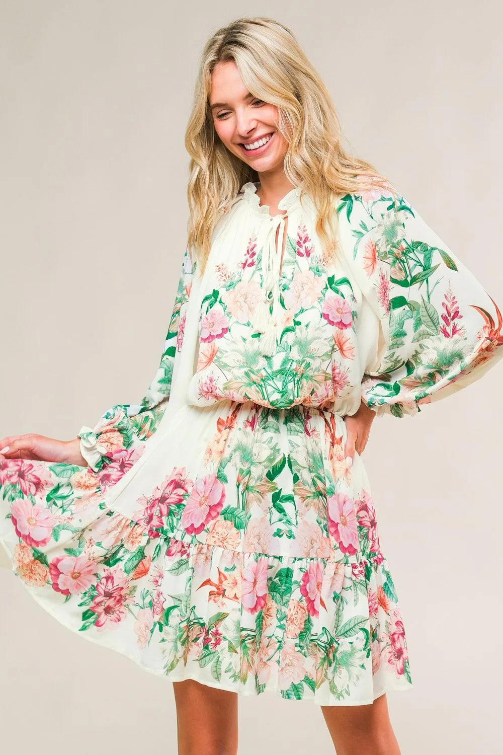 Happiest Here Woven Mini Dress sold by Zulily product image thumbnail 4
