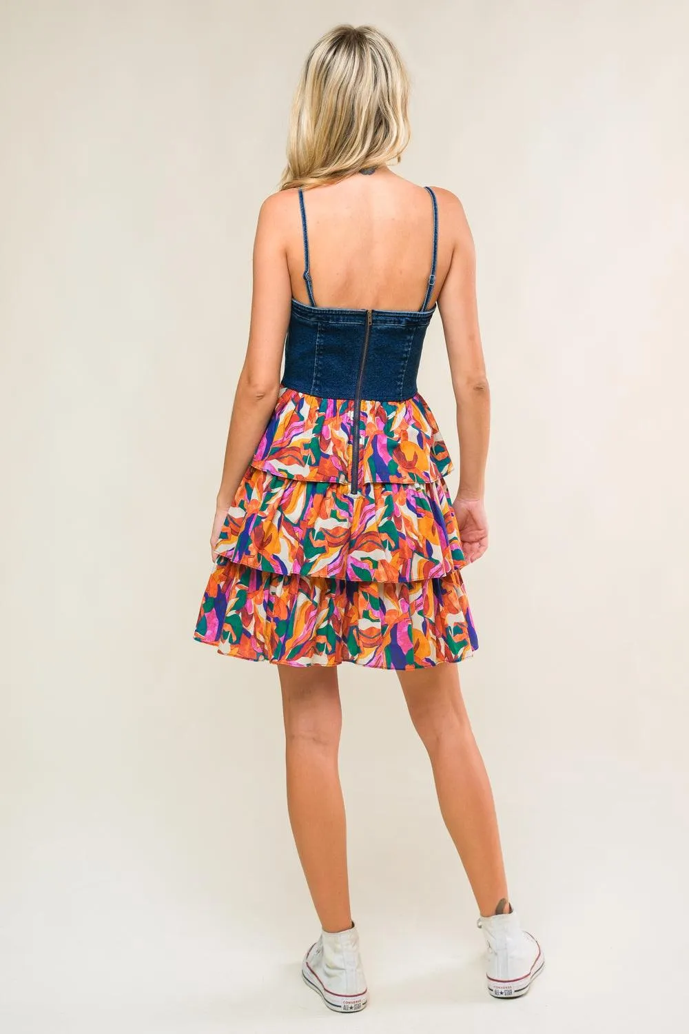 Laced in Love Woven Mini Dress sold by Zulily product image thumbnail 4