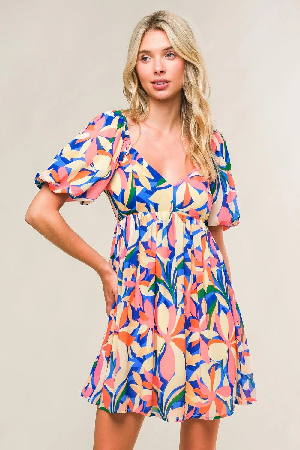 State of Bliss Woven Mini Dress sold by Zulily product image thumbnail 4