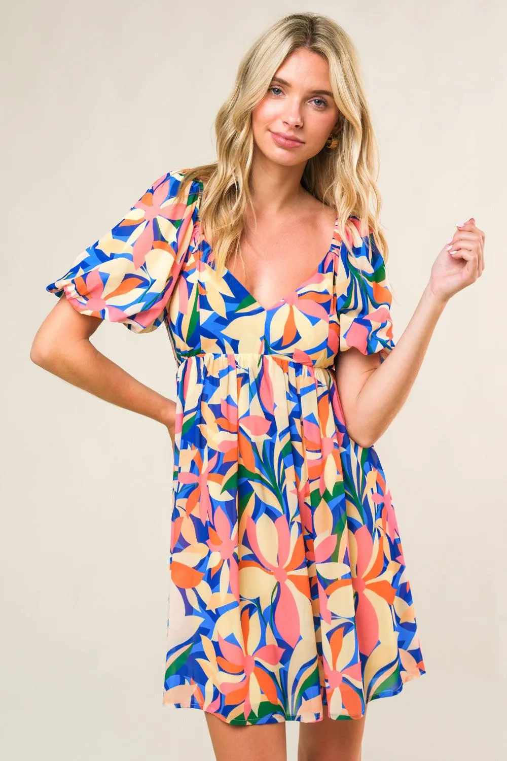 State of Bliss Woven Mini Dress sold by Zulily product image thumbnail 3