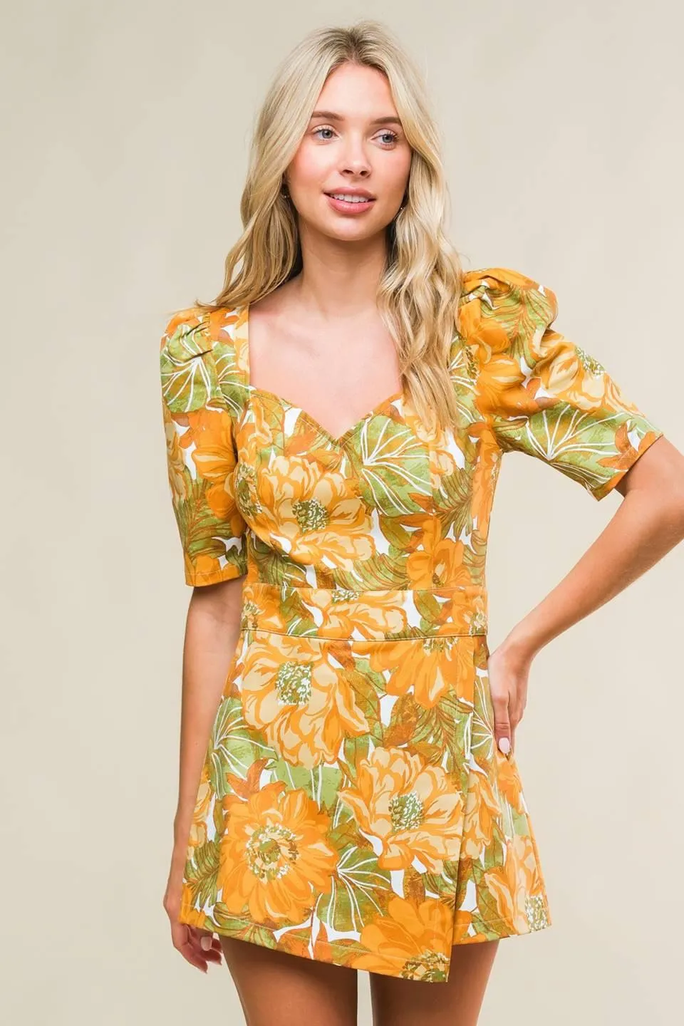 Italian Romance Woven Skort Romper sold by Zulily product image thumbnail 4