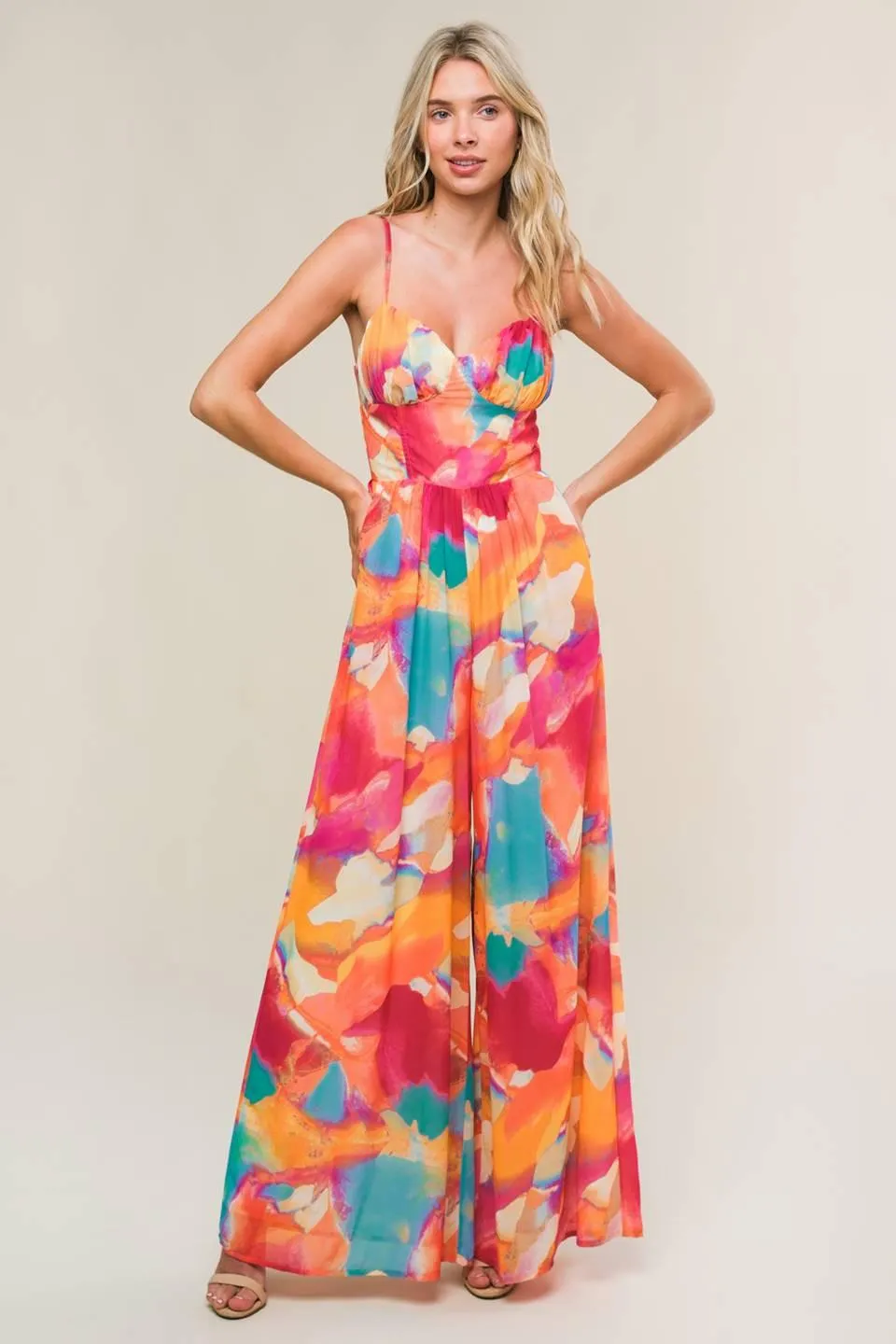 Sweetest Style Woven Jumpsuit sold by Zulily