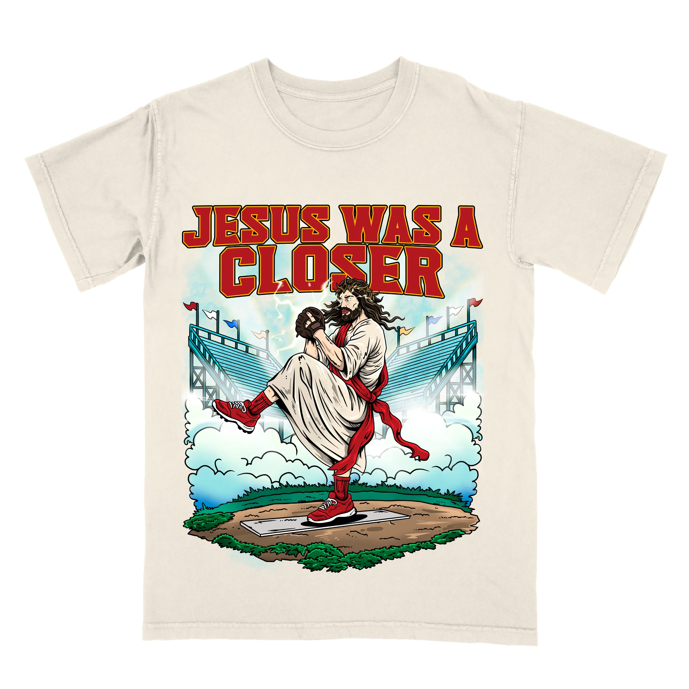 Jesus Was A Closer Limited Edition Christian Graphic T-Shirt sold by Zulily