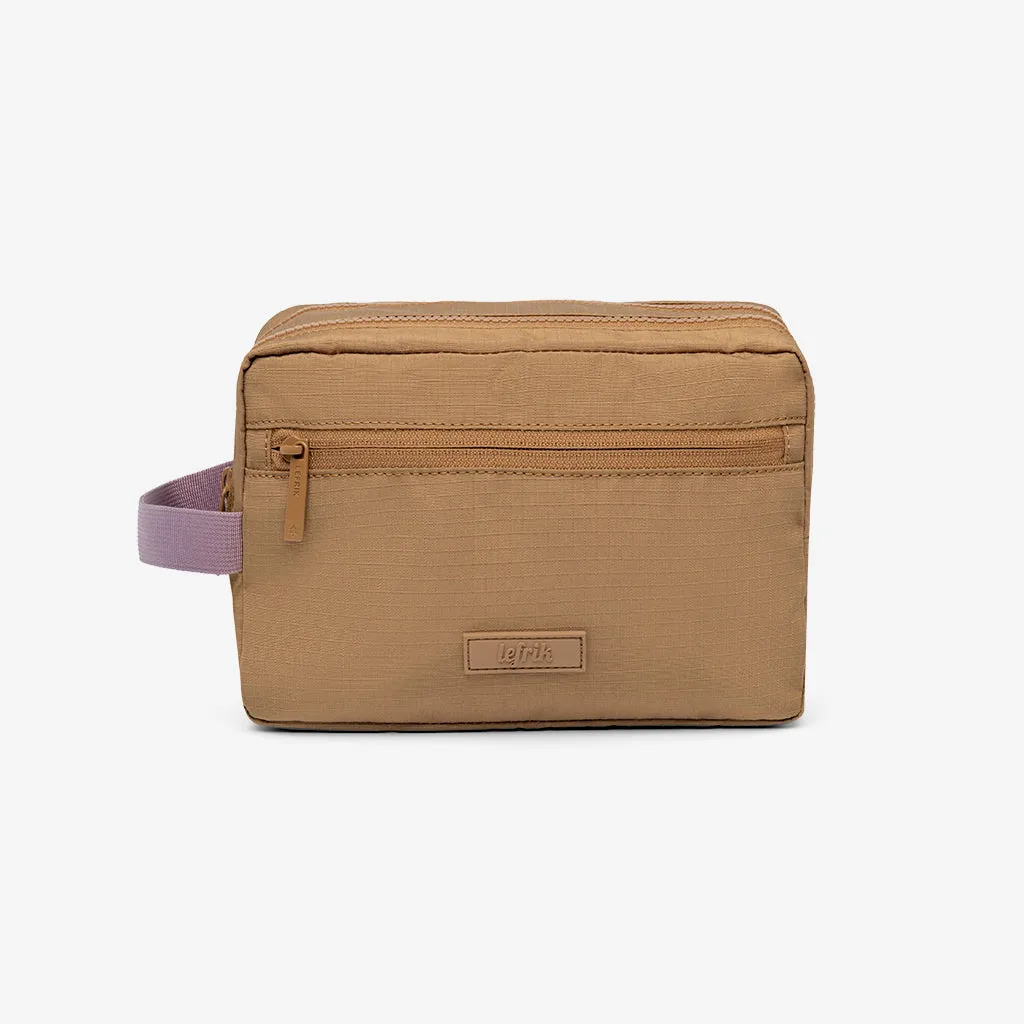 Kei Double Washbag Toffee Vandra sold by Zulily